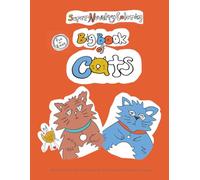 Big Book of Cats: Fun and Easy Coloring Book with quirky hand drawn cats! Compiles Cat World volume one and two in one Jumbo book! (Super Novelty Coloring)