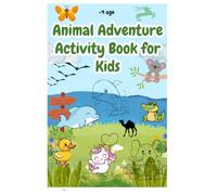 Big Book of Colouring:Animal Adventure Activity Book for Kids: 80 Fun Coloring Pages and Dot-to-Dot Puzzles of Wild and Sea Animals, Great Gift for Boys & Girls Ages 4-12