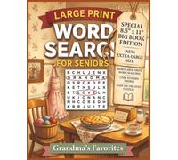 Big Book of Grandma's Word Search: 100 Jumbo Print Puzzles Celebrating Grandma's Kitchen, Garden, Faith & Precious Memories
