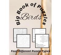 Big Book of Puzzles: Birds: Four Different Puzzle Types