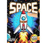 Big Book of Space Coloring & Activities for Kids Ages 3-8: A Fun 100-Page Activity Book of Mazes, Word Searches & More - Includes Answer Key