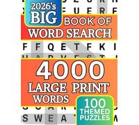 Big Book of Word Search: 4000 Large Print Words 100 Themed Puzzles