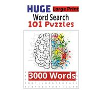 Big Book of Word Search Puzzles For Adults: Large Print 3000 + Words Puzzle Book For Adults | Over 100 Puzzles | 30 Words Per Puzzle