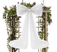 Big Bow for Backdrop - Romantic Organza Decorative Centerpiece Ties--