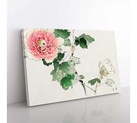 Big Box Art Watanabe Seitei - Lienzo decorativo para pared (76 x 50 cm, 76 x 50 cm), color blanco, beige, verde, beige, naranja