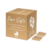 Big Box Gender, Reveal Voting Game, Baby Shower Decoration, Sturdy Reusable Design, Ideal for Event Holiday Home Celebration Family Gathering Pregnancy Announcement, 7.09x7.09x7.09 inches