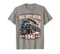 Big Boy 4014 American Vintage Steam Locomotive Train Camiseta