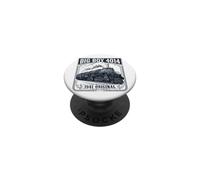 Big Boy 4014 Train Engineer Steam Train Conductor American PopSockets PopGrip Adhesivo
