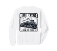 Big Boy 4014 Train Engineer Steam Train Conductor American Sudadera