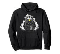 Big Boy 4014 Train Engineer Steam Train Conductor American Sudadera con Capucha