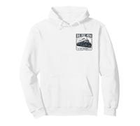 Big Boy 4014 Train Engineer Steam Train Conductor American Sudadera con Capucha