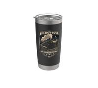 Big Boy 4014 Train Engineer Steam Train Conductor American Vaso térmico de acero inoxidable de doble pared