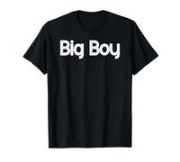 Big Boy Queer Humor Audaz Masculino Confianza Estilo Camiseta