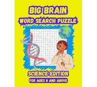 Big Brain Word Search Puzzle: Science Edition