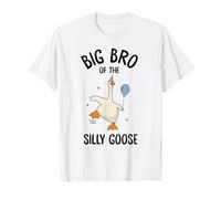 Big Bro of The Silly Goose Primer Cumpleaños Familia Coincidencia Camiseta
