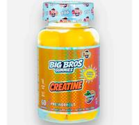 Big Bros Gummies Gominolas de Creatina 60 Gummies de 3gr de creatina (60 gominolas, Fruta de la pasión)