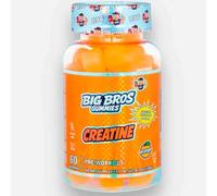 Big Bros Gummies Gominolas de Creatina 60 Gummies de 3gr de creatina (60 gominolas, Naranja)