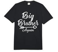 Big Brother Again Design for Boys with Arrow and Heart Comfort Colors Adult Heavyweight T-Shirt