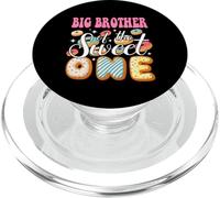 Big Brother of The Sweet One - Familia de Fiesta de donas de Primer cumpleaños PopSockets PopGrip para MagSafe