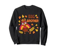 Big Brother Thanksgiving Turkey Cute Fall Sudadera