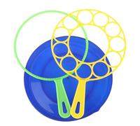 Big Bubble Wand Set 3PCS/Set Varita de Burbuja Gigante de plástico con Bandeja para niños Adultos Verano