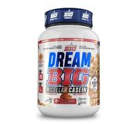BIG - Caseina Micelar - Big Dreams Caseina Proteina con Zinc, Magnesio y vitamina B6 - Liberación Sostenida para Recuperación y Masa Muscular - Textura Cremosa (1 kg, Peanut Salted Caramel)