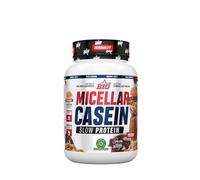 BIG - Caseina Micelar - Caseina Proteina de Liberación Sostenida para Recuperación y Masa Muscular - Baja en Grasas y Carbohidratos con Textura Cremosa (Sin toppings, Choco Peanut Salted Caramel)