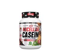 BIG - Caseina Micelar de Maxima Calidad, Proteina de Liberacion Sostenida para Recuperacion y Masa Muscular, Textura Cremosa (Con toppings (trocitos), Mowgly Chocolate)