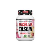 BIG - Caseina Micelar - Caseina Proteina de Liberación Sostenida, Recuperación y Masa Muscular - Baja en Grasas y Carbohidratos,Textura Cremosa (Toppings (trocitos), Pink Cake with White Choco Bits)
