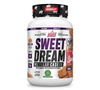 BIG - Caseina Micelar - Sweet Dreams Caseina Proteina de Liberación Sostenida con Triptófano para Recuperación y Masa Muscular - Baja en Grasas y Carbohidratos con Textura Cremosa (1 kg, Speculoos)