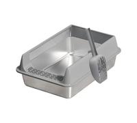 Big Cat Litter Box | Splashproof Pet Litter Box | Easy Clean Semi Enclosed | Easy Clean Semi Enclosed Cat Toilet With Scoop For Living Room Camping Apartment Cat Litter Box | Splashproof Pet Litter Box