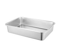 Big Cat Litter Toilet - Arena de metal antiadherente para inodoro | Caja grande a prueba de salpicaduras