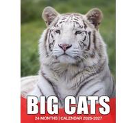 Big Cats Calendar 2026 - 2027: Two-Year Planning from 2026 to 2027 with US Holidays for Effortless Scheduling and Gift Giving Delight