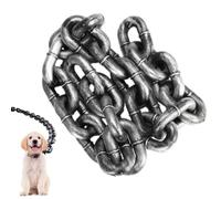 Big Chain Leashes for Small Dog Funny, 6.56 Ft PVC Fake Giant Chain Funny Dog Leashes