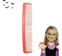 Big Comb Props - Peine gigante para disfraz de broma - Juguetes de mordaza con dientes anchos, divertido cepillo para el pelo para Halloween, accesorios para fotos, peine grande