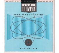 Big Country - One great thing (Boston Mix, 1986, foc)