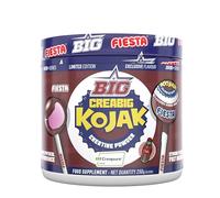 BIG - Creatina Creapure ® - Creatina Monohidratada Creapure en Polvo, Rendimiento Físico y Recuperación - Materia Prima Premium - Monohidrato de Creatina de Rápida Absorción, Vegana (250g, Cola)