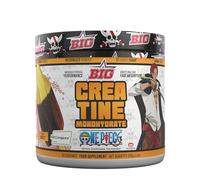 BIG - Creatina ONE PIECE - Creatina Monohidratada Creapure - Edición Exclusiva con 12 Tazos Coleccionables - Rendimiento Físico, Recuperación - Materia Prima Premium (250g, Fresh Rocket)