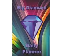 Big Diamond Daily Productivity Planner: 365 Page Big Diamond Daily Planning Diary