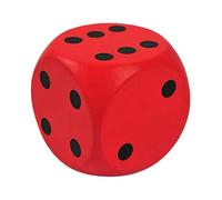 Big Dice - Big Dice Cube | Grandes Cubo Jumbo | Puntos de Juego en Clase | Favores de la fiesta de Juego de 15 cm | Juguetes educativos para el aprendizaje de matemáticas para Les, Favores de f
