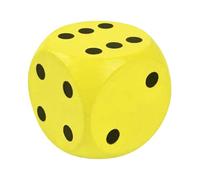 Big Dice - Big Dice Cube | Grandes Cubo Jumbo | Puntos de Juego en Clase | Favores de la fiesta de Juego de 15 cm | Juguetes educativos para el aprendizaje de matemáticas para Les, Favores de f