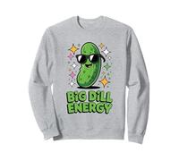 Big Dill Enegry Pickle En Gafas De Sol Divertido Amante De Pepinillos Sudadera