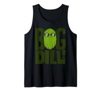 Big Dill - I Love Green Pickles Camisa para Hombre Camiseta sin Mangas