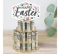 Big Dot of Happiness Happy Easter - DIY Holiday Party Money Holder Gift - Cash Cake