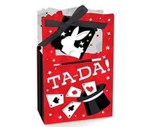 Big Dot of Happiness Ta-Da, Magic Show - Cajas mágicas para fiesta de cumpleaños - Juego de 12
