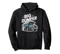 Big Dumper Trucking Dump Classic Mariner Apellido Orgullo Sudadera con Capucha