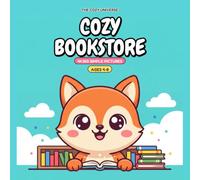 Big & Easy Coloring Book for Kids Ages 4-8: 44 Cute Animal Pictures with Thick Bold Lines, One Picture Per Page - Cozy Bookstore (The Cozy Universe, Book 3)
