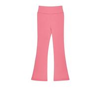 BIG ELEPHANT Polainas Acampanadas para niñas, Pantalones de Yoga Bootcut para niños, Medias Campanas para Entrenamiento de Baile