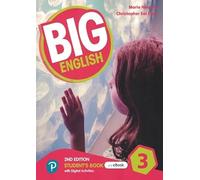 BIG ENGLISH (2ND EDITION) 3 STUDENT BOOK + ONLINE + BENCHMARK YLE