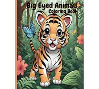 Big Eyed Animals Coloring Book